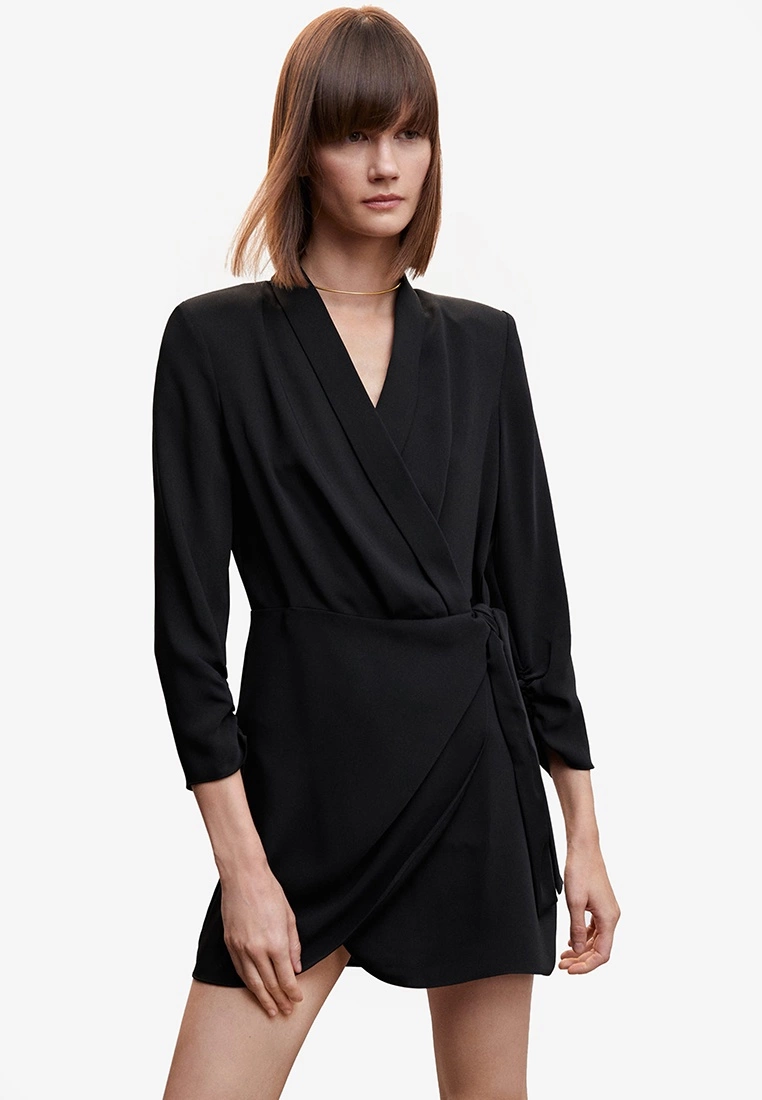 Mango Knotted Wrap Dress 3 Mango Knotted Wrap Dress