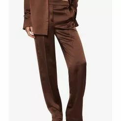 Mango Satin Suit Pants