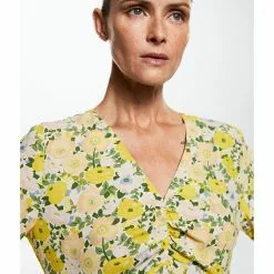 Mango Ruched Detail Dress -Mango popular store mango 3276 3087426 3