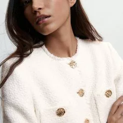 Mango Pocket Tweed Jacket -Mango popular store mango 3276 7929046 3