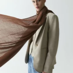 Mango Flowy Scarf -Mango popular store mango 3279 8149046 5