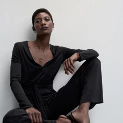 Mango Bow Long Jumpsuit -Mango popular store mango 3282 3849046 4