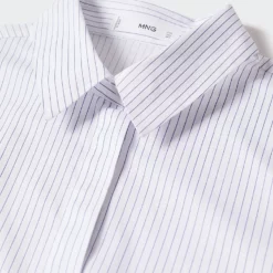 Mango Essential Cotton-Blend Shirt -Mango popular store mango 3289 1149046 7