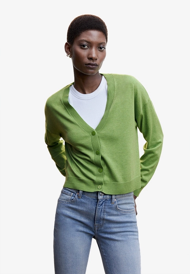 Mango Fine-Knit Cardigan 3 Mango Fine-Knit Cardigan