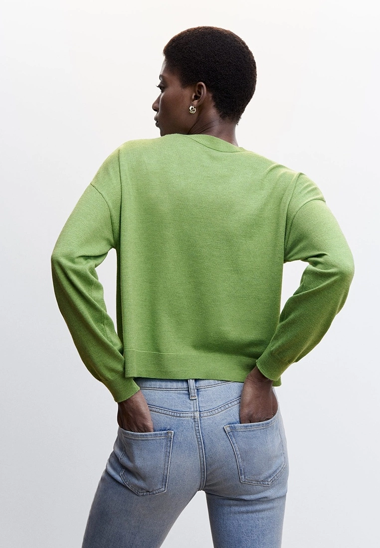 Mango Fine-Knit Cardigan 4 Mango Fine-Knit Cardigan - Image 2