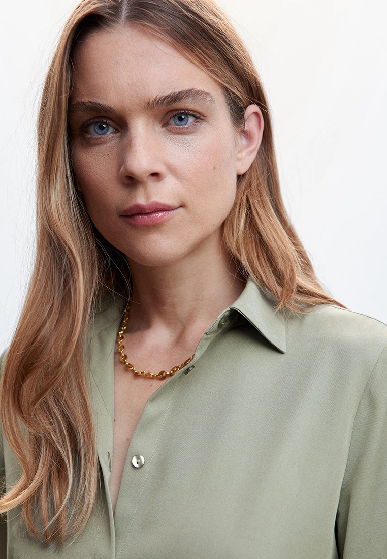 Mango Bow Shirt Dress 5 Mango Bow Shirt Dress - Image 3