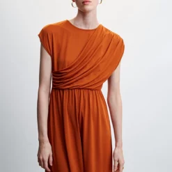 Mango Draped Detail Dress 11 Mango Draped Detail Dress -Mango popular store mango 3300 8352636 4