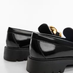 Mango Chain Loafers -Mango popular store mango 3302 0562636 4