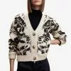Mango Flowers Knit Cardigan 1 Mango Flowers Knit Cardigan -Mango popular store mango 3312 1762636 1