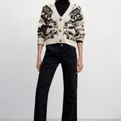 Mango Flowers Knit Cardigan -Mango popular store mango 3313 1762636 6