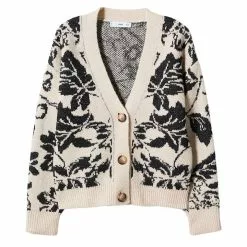 Mango Flowers Knit Cardigan -Mango popular store mango 3314 1762636 7