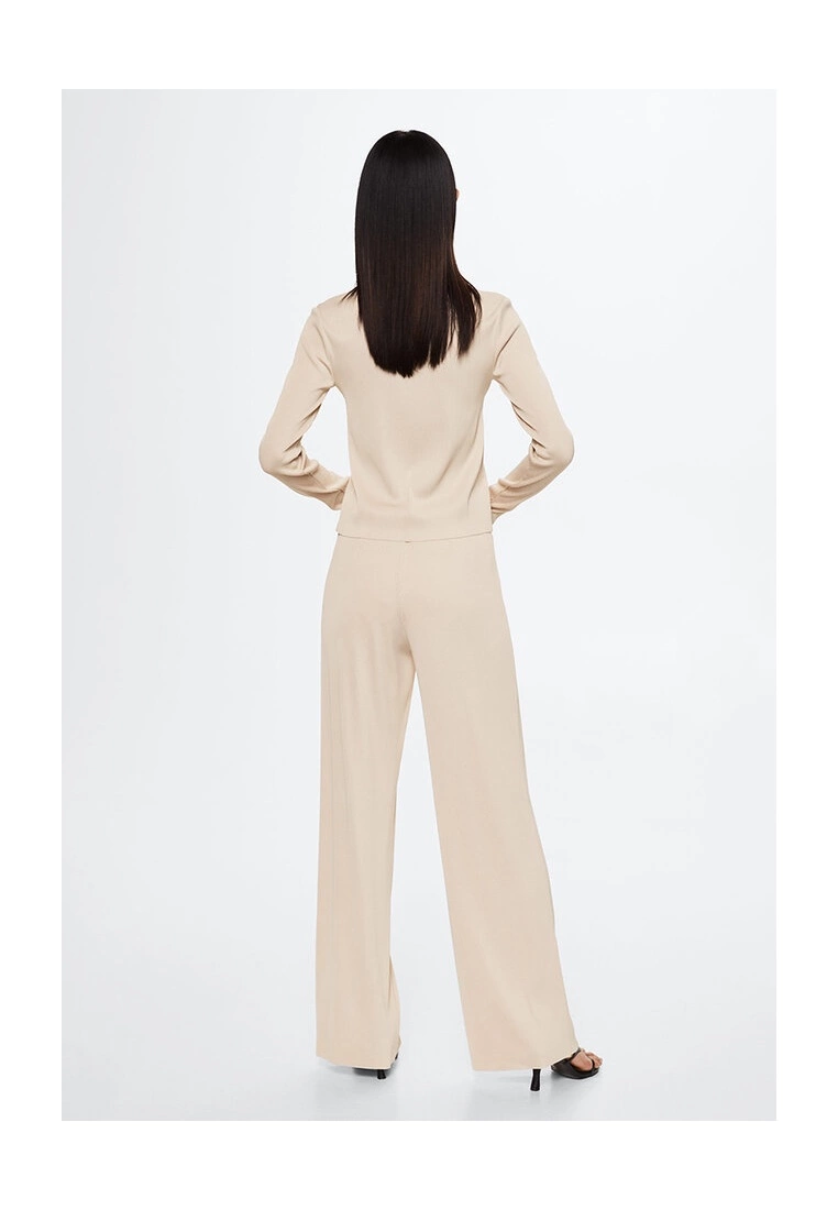 Mango Pleated Palazzo Trousers 4 Mango Pleated Palazzo Trousers - Image 2