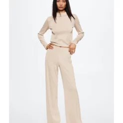 Mango Pleated Palazzo Trousers 10 Mango Pleated Palazzo Trousers -Mango popular store mango 3317 7377426 4