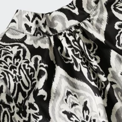 Mango Perkins Neck Print Blouse -Mango popular store mango 3318 5068136 7