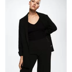 Mango Cropped Button Trousers 18 Mango Cropped Button Trousers -Mango popular store mango 3322 8526626 8