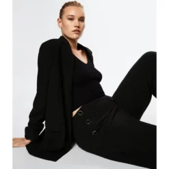 Mango Cropped Button Trousers 19 Mango Cropped Button Trousers -Mango popular store mango 3323 8526626 9