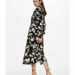 Mango Printed Shirt Dress -Mango popular store mango 3325 0867426 3
