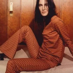 Mango Printed Flared Trousers -Mango popular store mango 3330 1821136 5