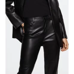 Mango Faux-Leather Trousers -Mango popular store mango 3337 1826626 4
