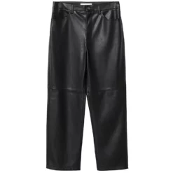 Mango Faux-Leather Trousers -Mango popular store mango 3340 1826626 9
