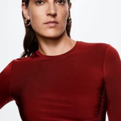 Mango Cut-Out Ruched Dress -Mango popular store mango 3350 3807136 4