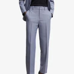 Mango Straight Suit Trousers