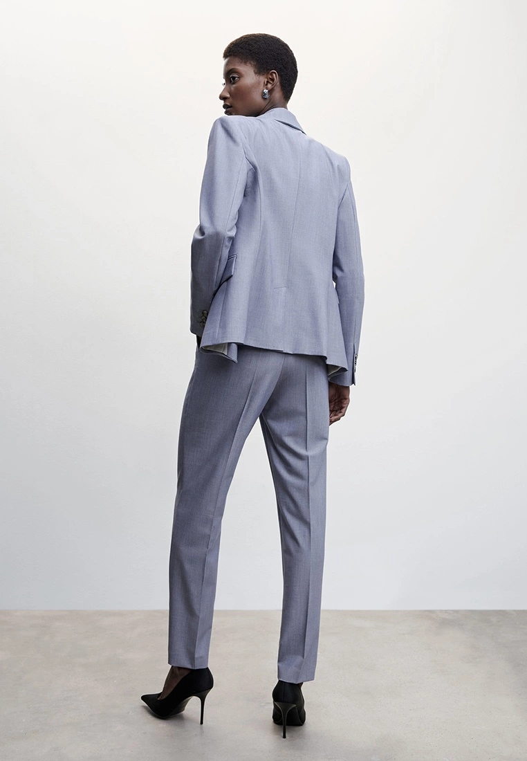 Mango Straight Suit Trousers 5 Mango Straight Suit Trousers - Image 3
