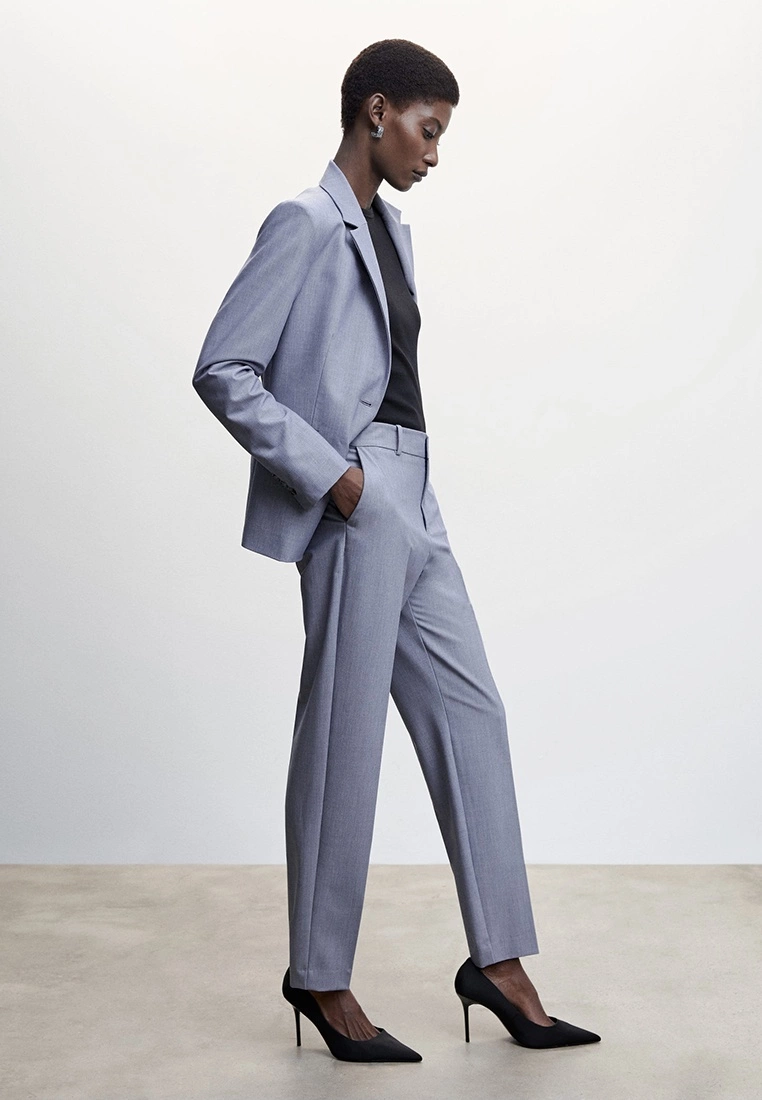 Mango Straight Suit Trousers 7 Mango Straight Suit Trousers - Image 5