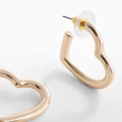 Mango Heart-Shape Earrings -Mango popular store mango 3376 7159046 2