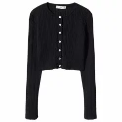 Mango Fine-Knit Short Cardigan -Mango popular store mango 3386 9749046 7