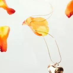 Mango Heart Pendant Necklace -Mango popular store mango 3388 3049046 3
