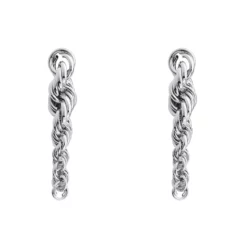 Mango Braided Long Earrings