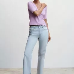 Mango Textured Wrapped T-Shirt 11 Mango Textured Wrapped T-Shirt -Mango popular store mango 3403 8339046 4