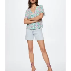 Mango Flowy Printed Blouse 14 Mango Flowy Printed Blouse -Mango popular store mango 3408 7750326 4