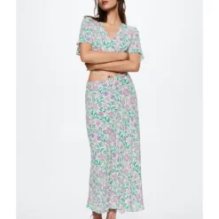 Mango Flowy Printed Blouse 15 Mango Flowy Printed Blouse -Mango popular store mango 3408 7750326 5