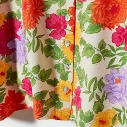 Mango Buttoned Printed Blouse -Mango popular store mango 3412 1039046 6