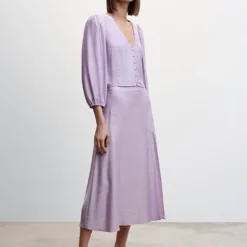 Mango Puffed Sleeves Blouse -Mango popular store mango 3423 3929046 5