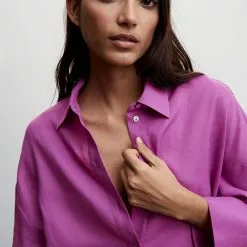 Mango Oversize Striped Shirt -Mango popular store mango 3439 0059046 3