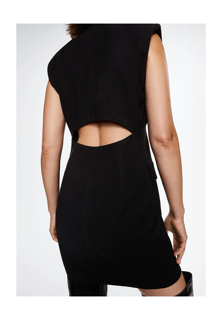 Mango Cut-Out Back Dress 6 Mango Cut-Out Back Dress - Image 4