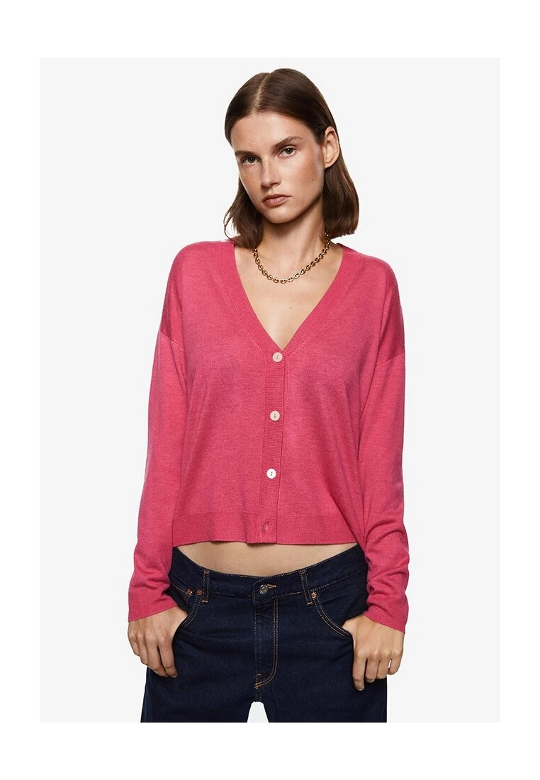 Mango Fine-Knit Cardigan 3 Mango Fine-Knit Cardigan
