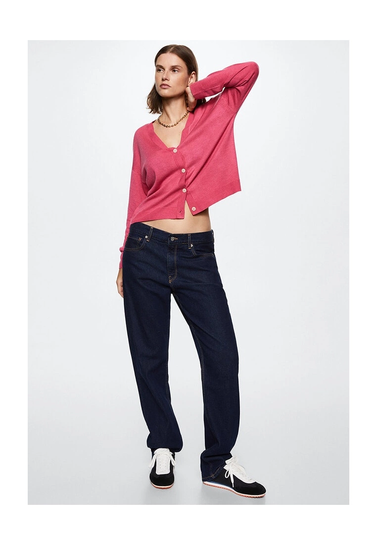 Mango Fine-Knit Cardigan 7 Mango Fine-Knit Cardigan - Image 5