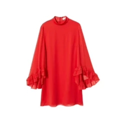 Mango Ruffled Sleeve Dress 13 Mango Ruffled Sleeve Dress -Mango popular store mango 3495 2726626 6