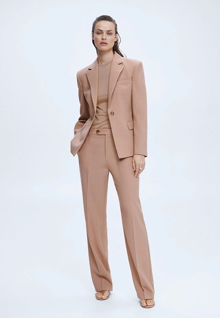 Mango Straight Suit Trousers 7 Mango Straight Suit Trousers - Image 5