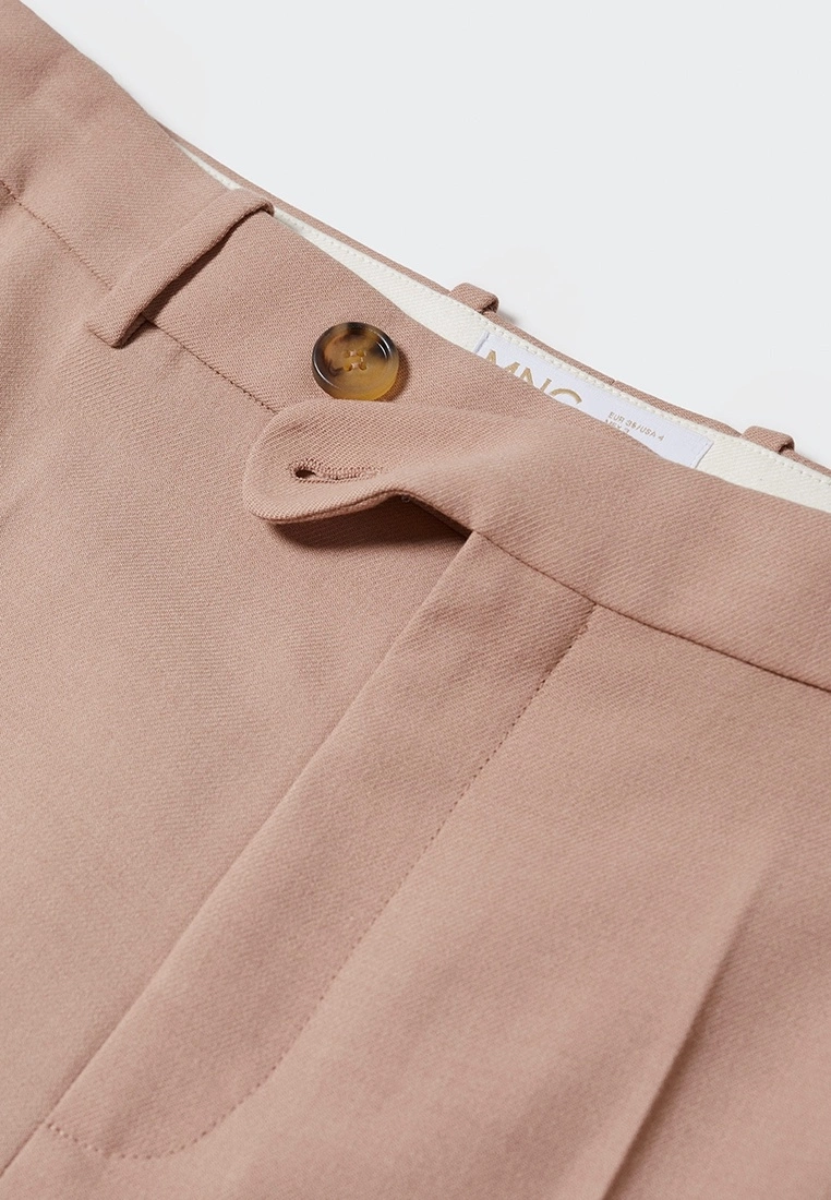 Mango Straight Suit Trousers 8 Mango Straight Suit Trousers - Image 6