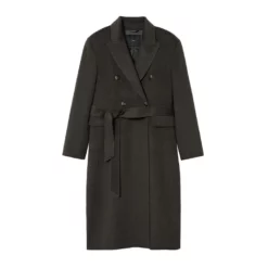 Mango Woollen Coat With Belt -Mango popular store mango 3505 7450826 6