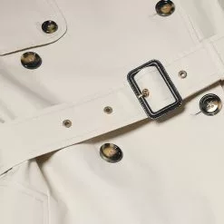 Mango Cotton Belted Trench Coat -Mango popular store mango 3517 6015146 7