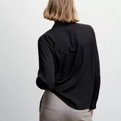 Mango Buttoned Flowy Shirt -Mango popular store mango 3518 7215146 3