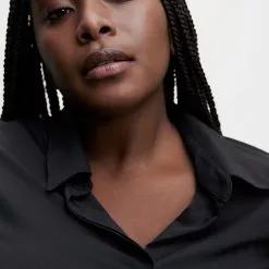 Mango Buttoned Flowy Shirt -Mango popular store mango 3519 7215146 5