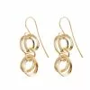 Mango Intertwined Dangle Earrings -Mango popular store mango 3527 9215146 1