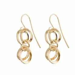 Mango Intertwined Dangle Earrings